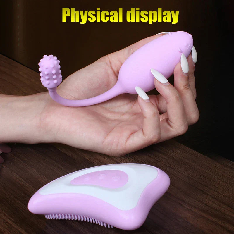 G spot Bullet Vibrating Egg Vibrator Vagina Ball Ben Wa Balls Anal Nipple Stimulation Wireless Remote Adult Sex Toys For Women - buysextoyth