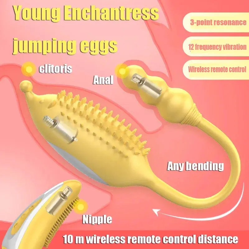 G spot Bullet Vibrating Egg Vibrator Vagina Ball Ben Wa Balls Anal Nipple Stimulation Wireless Remote Adult Sex Toys For Women - buysextoyth