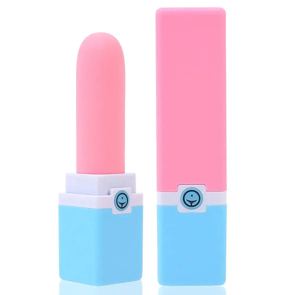 G-spot Stimulation Vibrator USB Rechargeable Mini Lipstick Vibrator Nipple Clitoris Massager Sex Toys for Women 10 Speeds - buysextoyth
