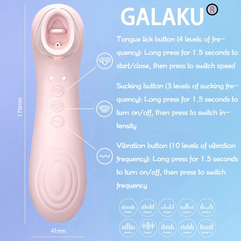 เครื่องดูดคลิตอริสสำหรับผู้หญิงเครื่องสั่นบริเวณหัวนมใช้สั่นกระตุ้นคลิตอริสเซ็กซ์ทอยของเล่นสำหรับผู้หญิง - buysextoyth