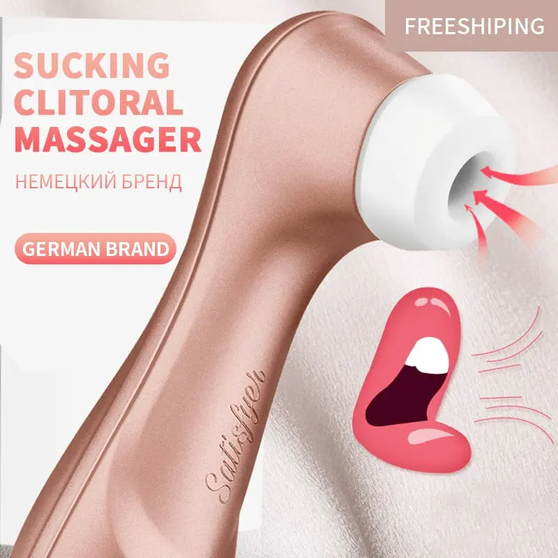 German Satisfyer Pro 2 Sucking Vibrators G Spot Clit Stimulation  Vibration Nipple Sucker Erotic Adult Sex Women Toys Clitoral - buysextoyth