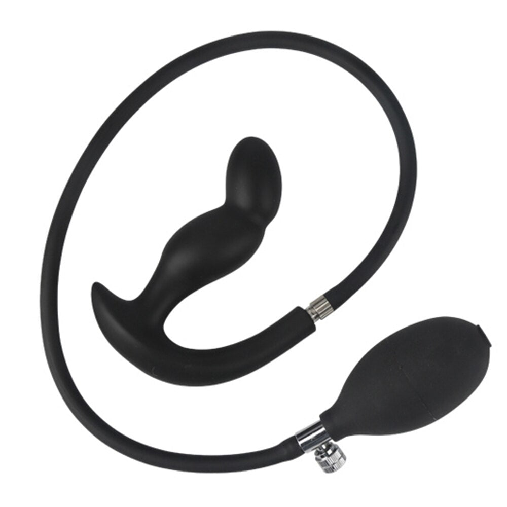 Go Out Double Layer Inflated Super Big Anal Plug Dildo Pump Butt Plug Anal Dilator Prostate Massage Extender Dilatador Sex Toys - buysextoyth