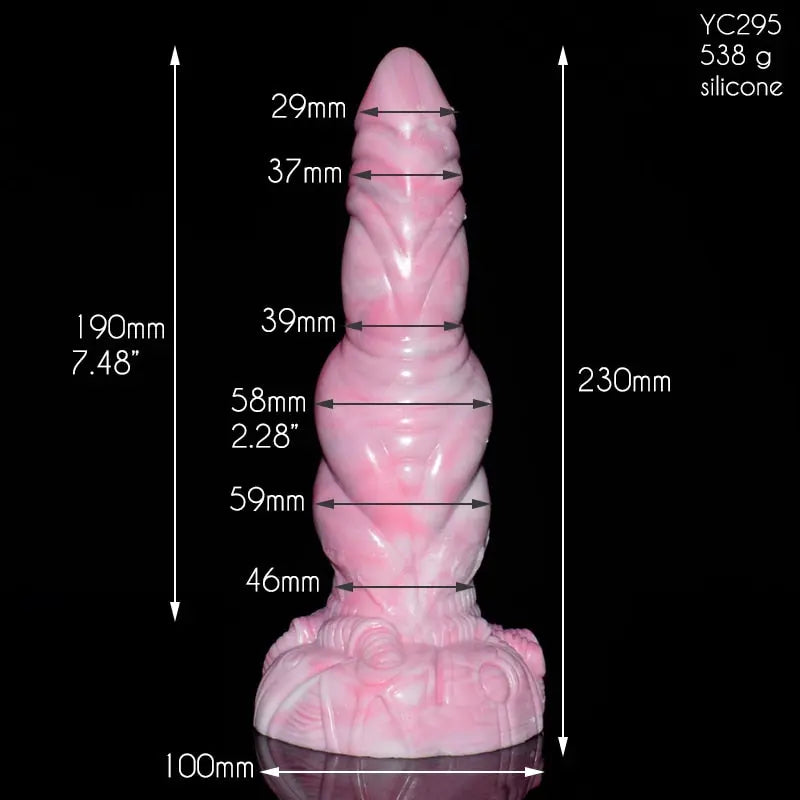 SXXY Sharp Monster Dildo with Big Knot for Women Vagina Masturbator Anus Stimulate Adults Anal Toys Stimulation Sex Massager 33sextoys