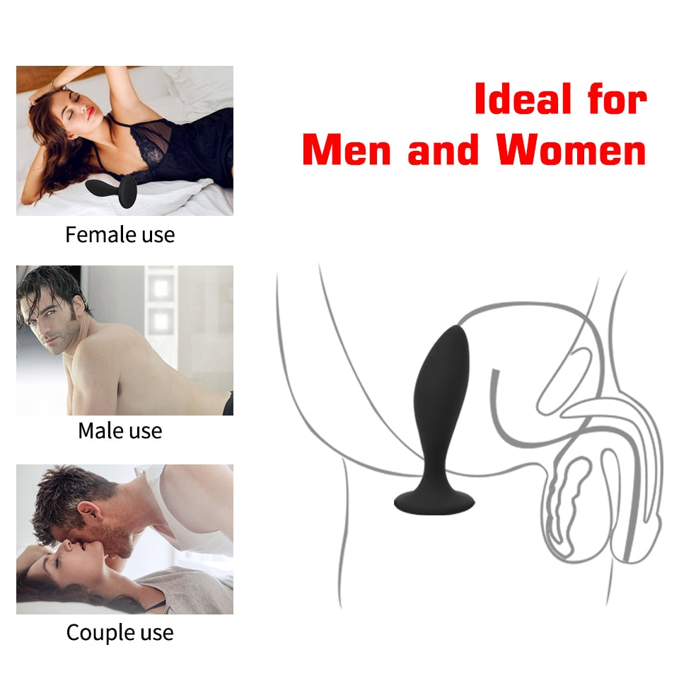3pcs Anal Plugs Buttplug Training Set Silicone Suction Anus Sex Toys for Women Men Male Prostate Massager Butt Plug Gay Bdsm Toy - buysextoyth