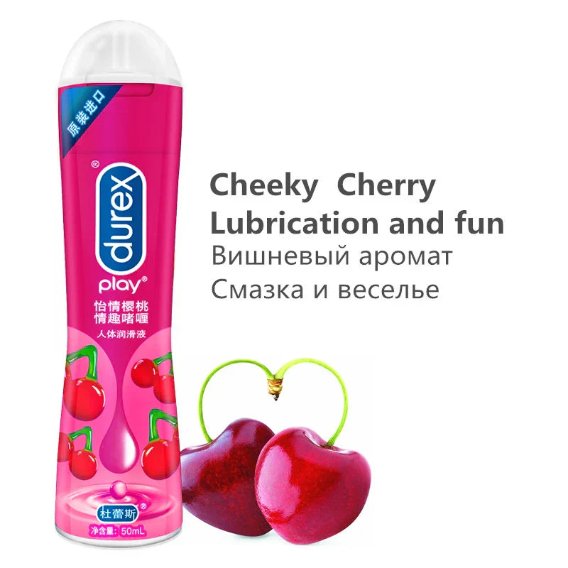 Durex Lubricants Fruit Water Based Lubricant 50ml Massage Orgasm Anal Vaginal Gel Intimate Products Adult Sex Toys For Couples - buysextoyth
