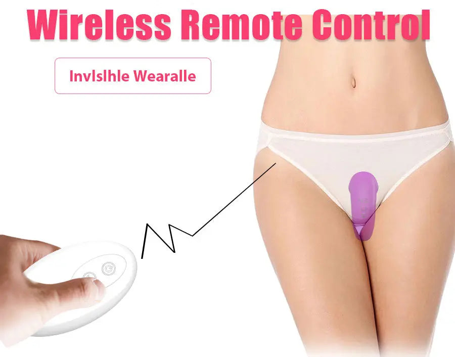 Remote Control Female Wearable Bullet Vibrator Adult Sex Toy for Woman Clitoral Stimulate Dildo Vibrators for Women Masturbator - buysextoyth