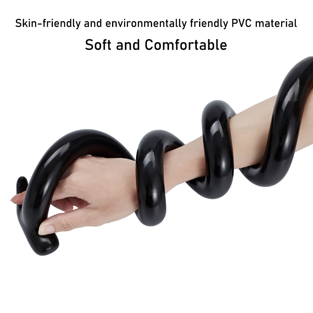 39.37 Inch Overlength Anal Plug Dildo 1 Meter Soft Anal Dilator Sex Toys for Stimulation of Vagina and Anus Extra Long Butt Plug - buysextoyth