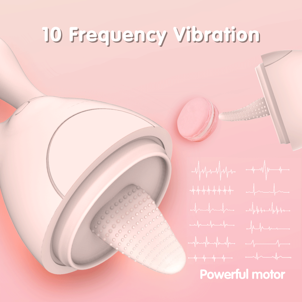 Rabbit Huge Tongue Dildo Vibrator for Women Heating Pussy Licking Toys Oral Blowjob Clitoris Stimulate Erotic Sex Toys for Women - buysextoyth