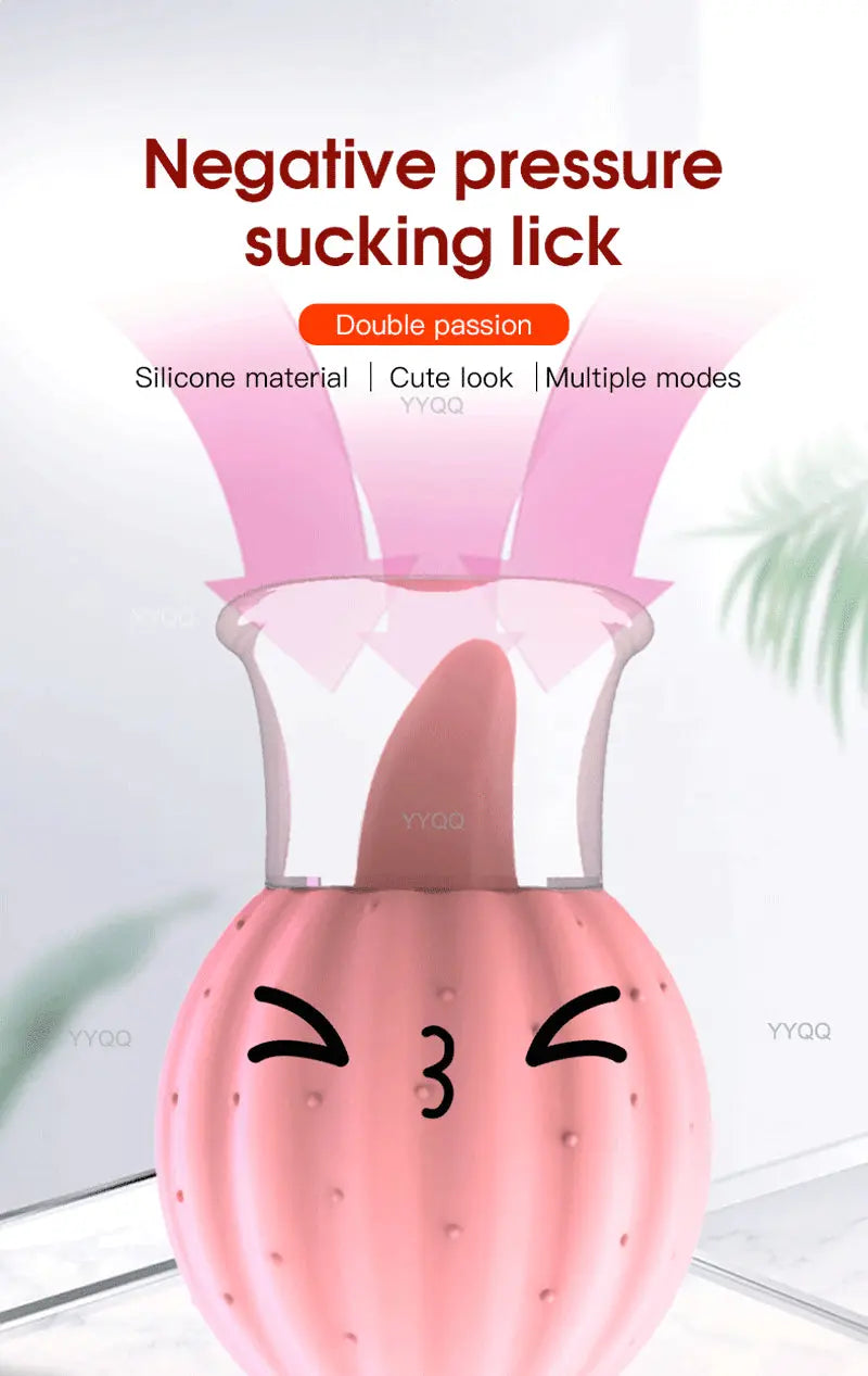 Clit Sucker Tongue Female Masturbatorsucking G-Spot Sex Toys Sucking Breast Clitoral Sucker Adult Products Sucker Toy for Women - buysextoyth