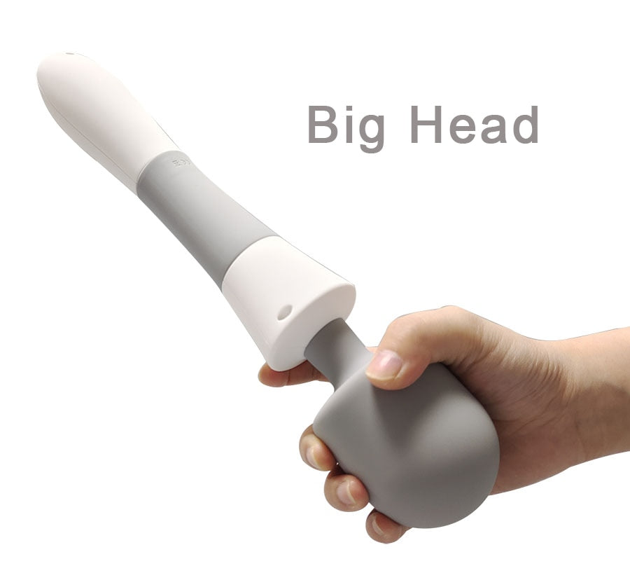 Huge Magic Wand Powerful Vibrators for Women Big AV Stick Female Clitoris G Spot Body Massager Adult Vibrator Sex Toys for Woman - buysextoyth