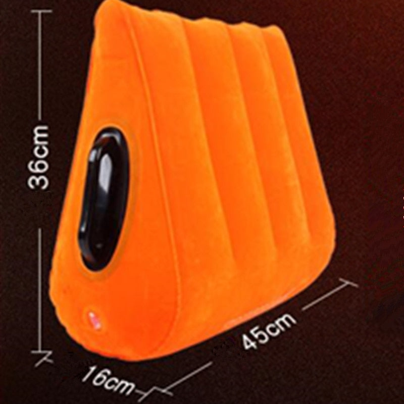 Sex Pillow Adult Game Inflatable Sex Furniture Triangle Magic Wedge Pillow Cushion Erotic Products Sex Toys for Couples - buysextoyth