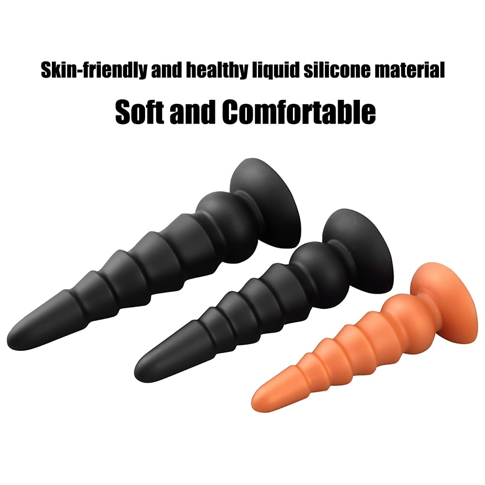 Liquid Silicone Huge Anal Plug Dildos Sex Product Big Butt Plug Soft Penis Anal Dilator Stimulate Vagina and Anus Sex Toys Dick - buysextoyth