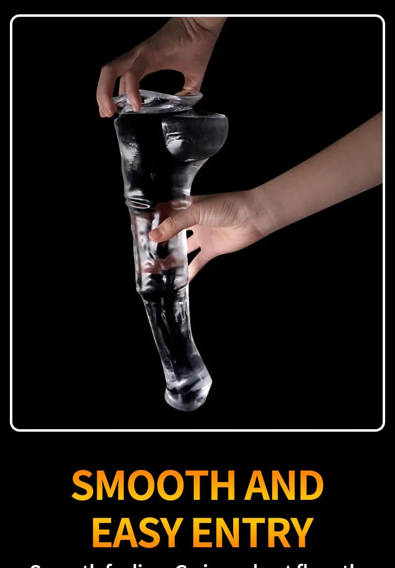 Horse Whip Anal Plug/Dilator /Sex Toys for Men Women Prostate Massager G-spot Stimulation Butt Dildo Masturbator Adult Toy - buysextoyth