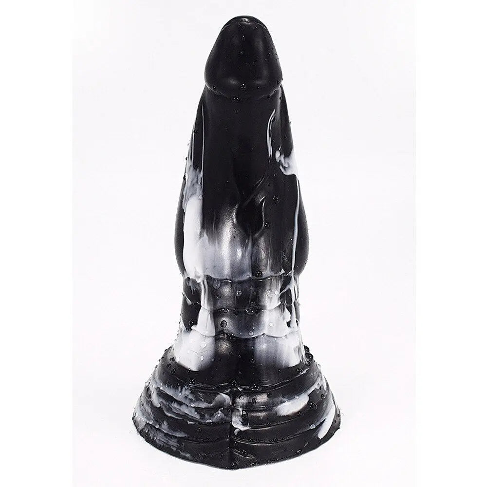 2021 New Black White Animal Horse Dildo Dog Wolf Fake Penis Sex Toys for Women Vagina Anal Masturbator Suction Lesbian Flirting 33sextoys