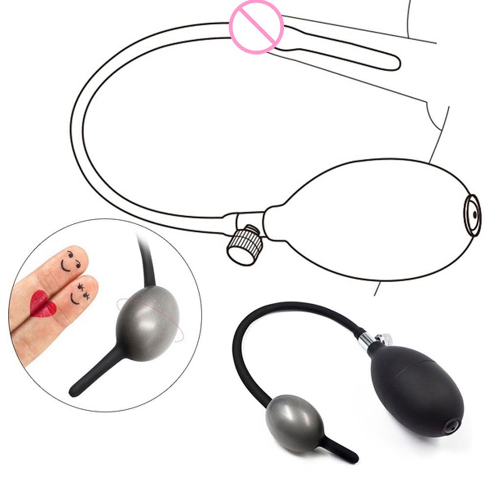 Silicone Urethral Stimulation Rod Dilator Penis Plug Catheter Male Sounding Tube Urethral Stretcher Adult Sex Toy for Men Erotic - buysextoyth