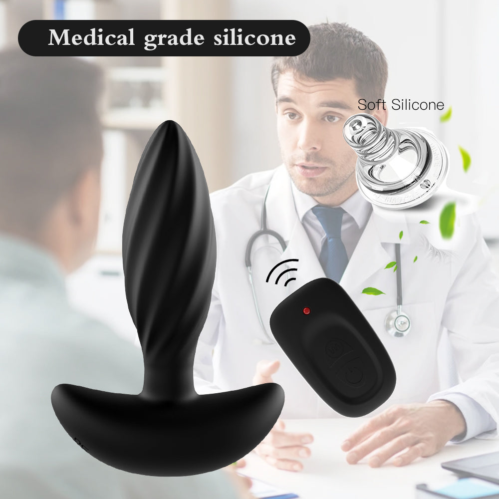 Vibrator Butt Plug for Men Prostate Massager Masturbators Woman Gay Dildo for Anal Vibrators Stretching Devices Sex Shop Toys - buysextoyth
