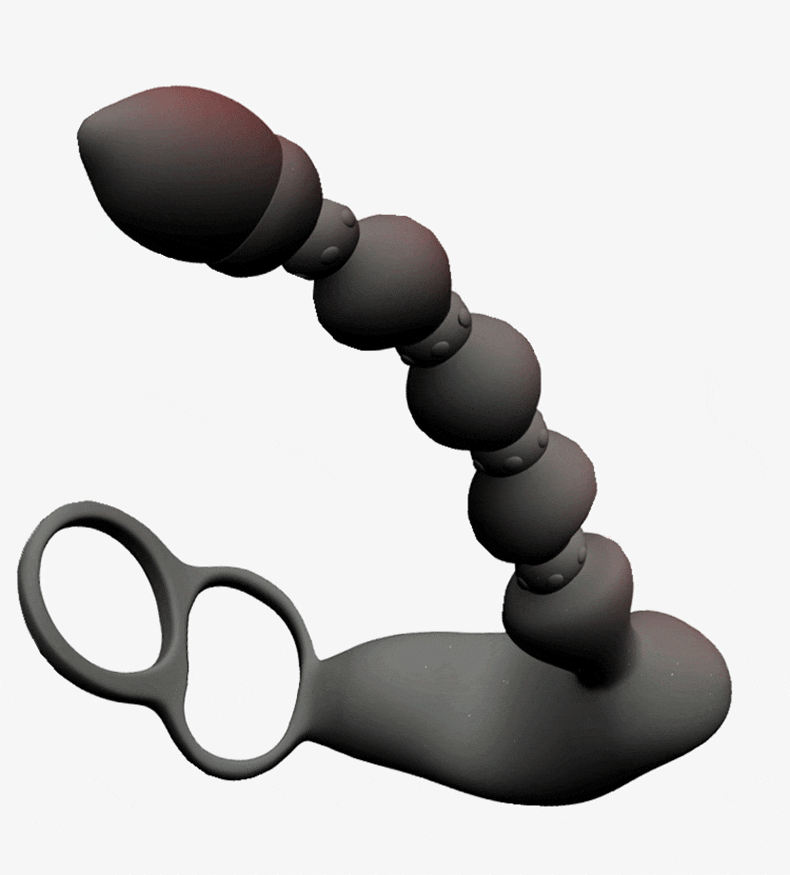 BODYPRO Male Prostate Massage Vibrator Penis  Vibrator Ring  Anal Plug Stimulator Butt Plug Delay Ejaculation Ring Toy for Men - buysextoyth