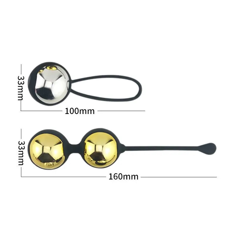 4PCS Vaginal Ball Set Sex Toys for Women Intimate Kegel Muscle Exerciser Vagina Muscle Tighten Exercise Geisha Balls Magic Kegel - buysextoyth