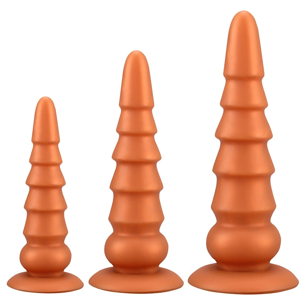 Liquid Silicone Huge Anal Plug Dildos Sex Product Big Butt Plug Soft Penis Anal Dilator Stimulate Vagina and Anus Sex Toys Dick - buysextoyth