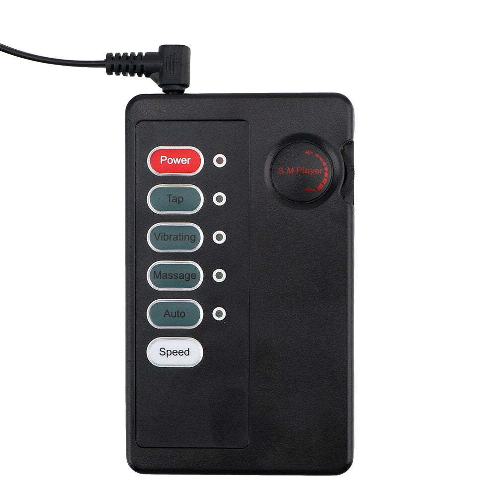 Penis Electro Stimulator Sex Toys for Men Male Masturbation Delay Training Electric Shock Therapy Penis Massage Glans Trainer - buysextoyth