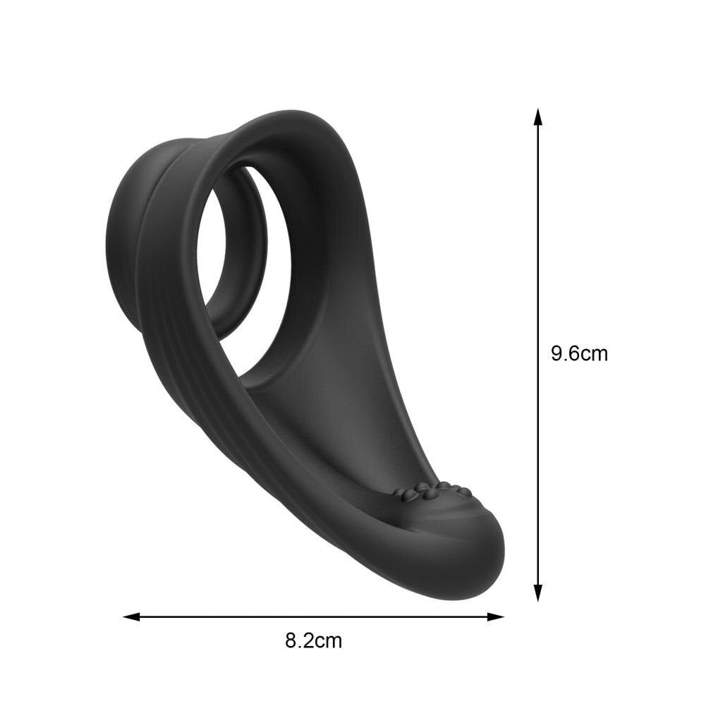 Penis Corrector Penis Cock Ring Flexible Fast Adaptation Silicone Delay Ejaculation Lock Ring for Male Masturbators - buysextoyth