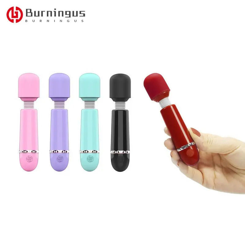 Wireless Mini Dildos AV Vibrator Magic Wand for Women Clitoris Stimulator USB Rechargeable Massager Goods Sex Toys 33sextoys