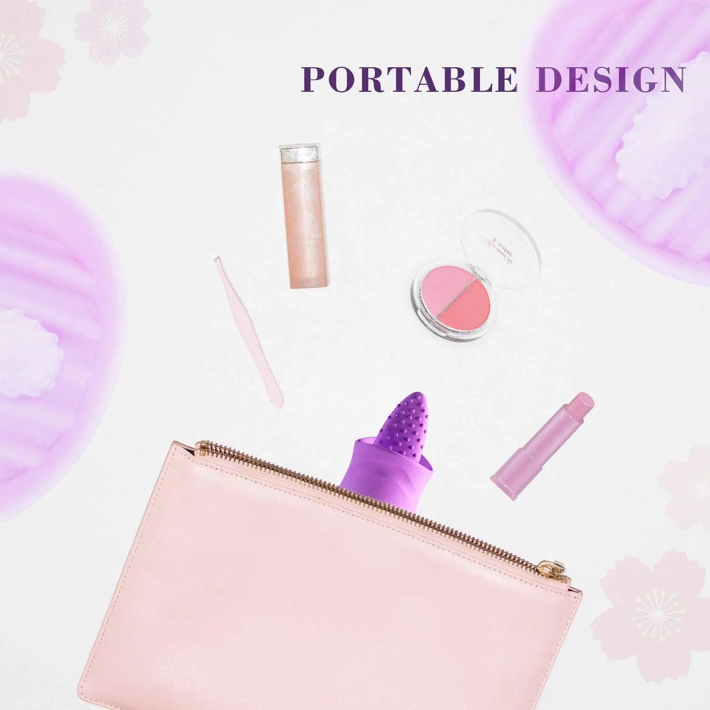 G Spot Silicone Vibrator with Tongue Licking Nipple Stimulator with 10  Levels Sex Toys with Powerful Motor Sex Toys for Women 33sextoys
