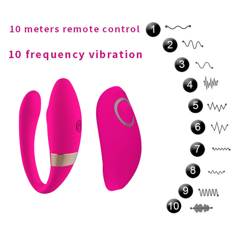 10 Speed G Spot Vibrator Wireless Remote Control Clitoris Stimulator Wearable Panties Dildo Vibrating Egg Sex Toys for Women - buysextoyth