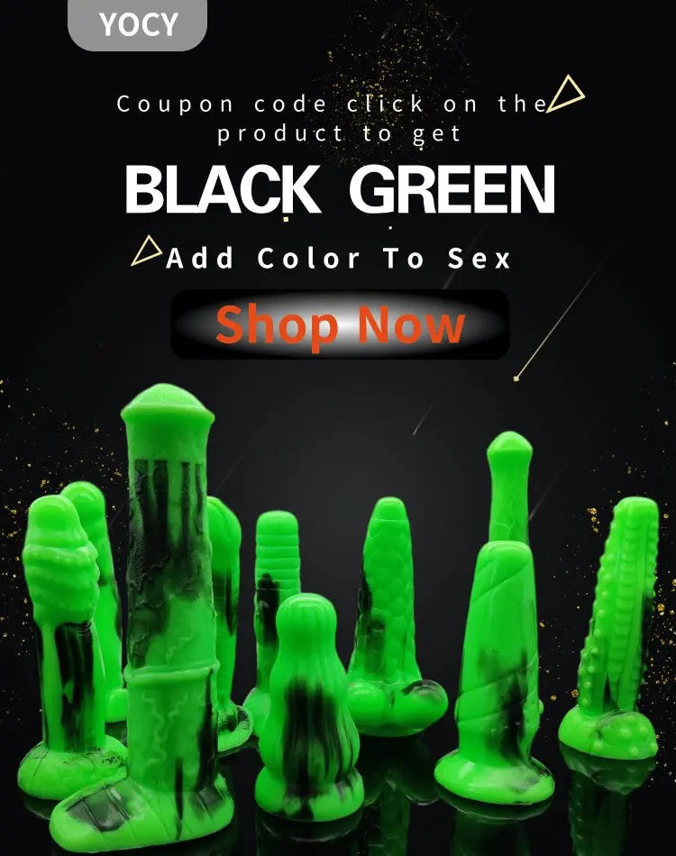 YOCY Realistic Tiger Dildos Silicone Animal Dick Penis Bumpy Little Pump Massage Gay Toys Butt Plug Sex Toys for Women Adult Toy 33sextoys