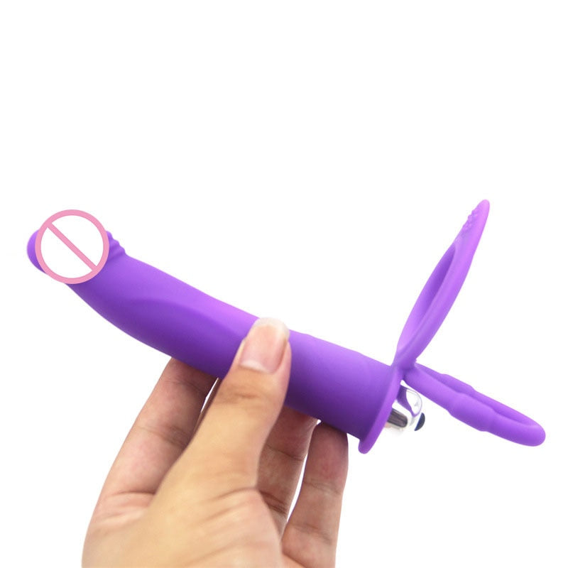 Adult Sexy Sex Toys for Women Couples BDSM Anal Butt Plug Penis Double Pene Strap on Dildo Vibrators G-Spot Vibrator Erotic Shop - buysextoyth