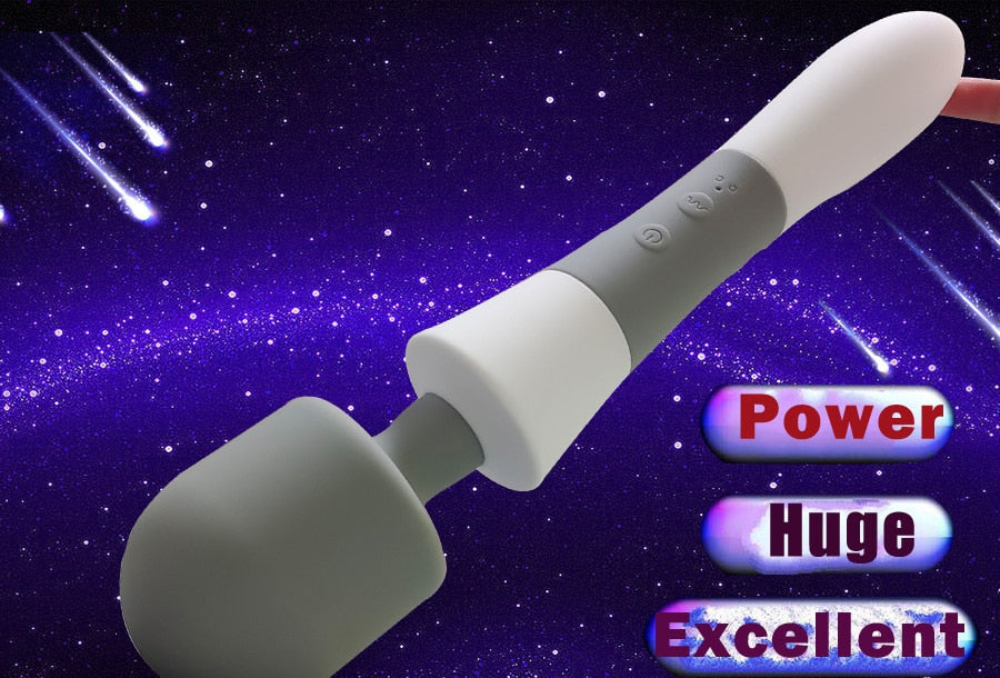 Huge Magic Wand Powerful Vibrators for Women Big AV Stick Female Clitoris G Spot Body Massager Adult Vibrator Sex Toys for Woman - buysextoyth