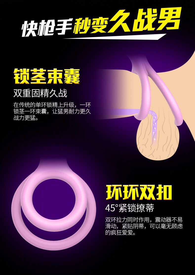 Leten Cock Ring Vibrators Reusable Silicone Dildo Penis Enlargement Delayed Ejaculations Anal Couples Chastity Sexy Toys for Men - buysextoyth