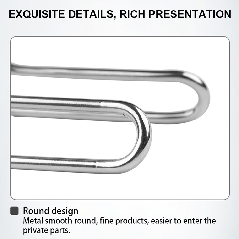 Adjustable Stainless Steel Anal Expander Vaginal Speculum BDSM Slave Anus Pussy Dilator Anal Toys Anal Vagina Enema Sex Products - buysextoyth