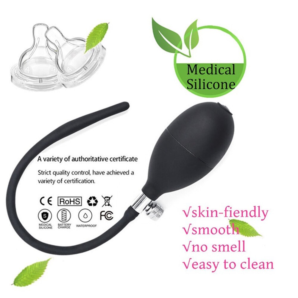 Silicone Urethral Stimulation Rod Dilator Penis Plug Catheter Male Sounding Tube Urethral Stretcher Adult Sex Toy for Men Erotic - buysextoyth