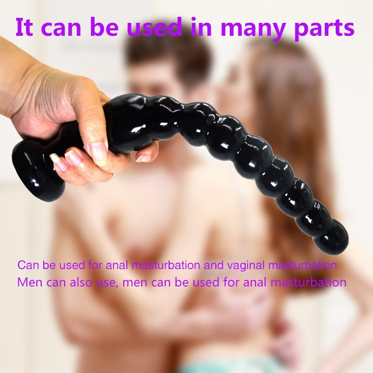 Anus Backyard Beads Anal Balls Long Anal Plug with Suction Cup Prostata Massage Butt Plug Sex Toys for Women Men Adults Products - buysextoyth