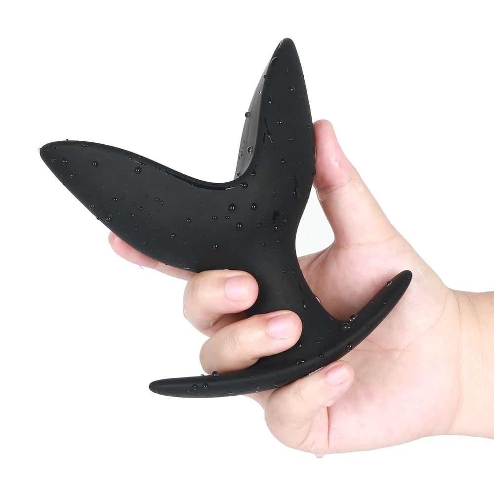 Adult Toy Silicone Anal Speculum Dildo Butt Plug Adult Sex Toys Unisex Opening Hollow Anal Plug Auns Vaginal Dilator Sex Product - buysextoyth