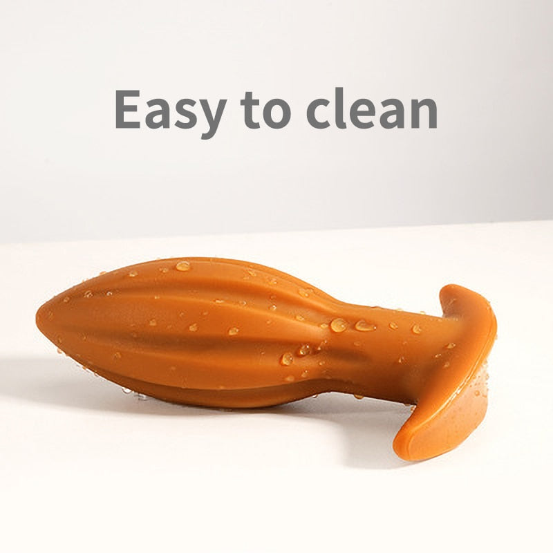 Soft Silicone Butt Plug Dildo for Women Lesbian Anal Plug Sex Toys for Men Big Dildo Butt Plugs Prostate Massage Anus Expansion - buysextoyth