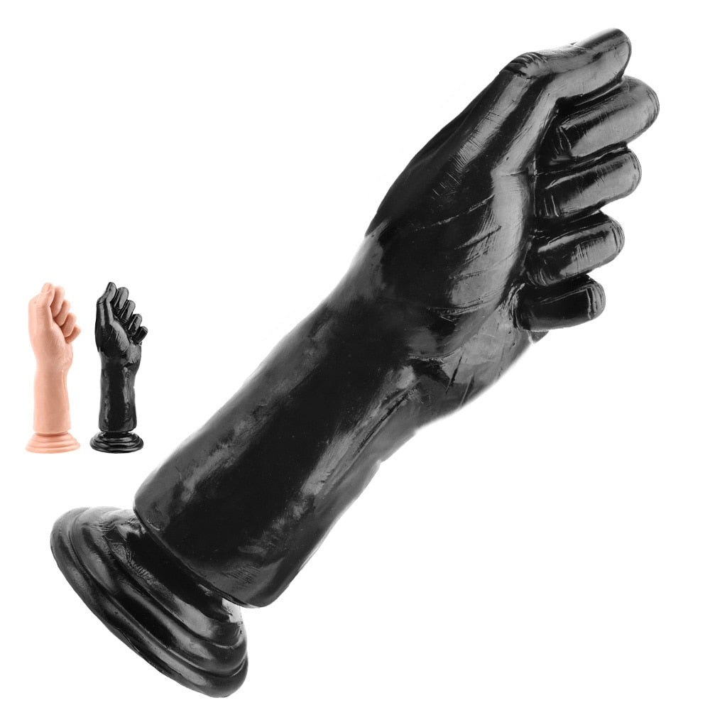 OLO Large Penis Fist Masturbate Sex Toys G-spot Anal Plug Huge Dildo Silicone Suction Big Hand Anal Stuffed Butt Plug Erotic - buysextoyth