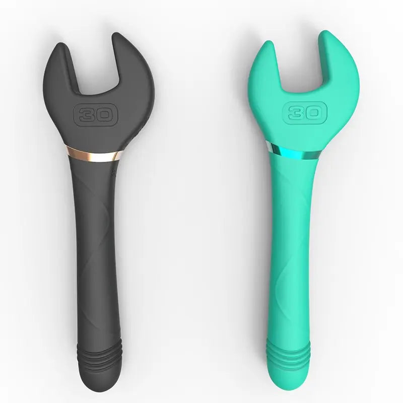 3สีประแจ Vibrators หัวนมผู้หญิง Clitoris กระตุ้นการสั่นสะเทือนความถี่10นวดหญิง Masturbator - buysextoyth
