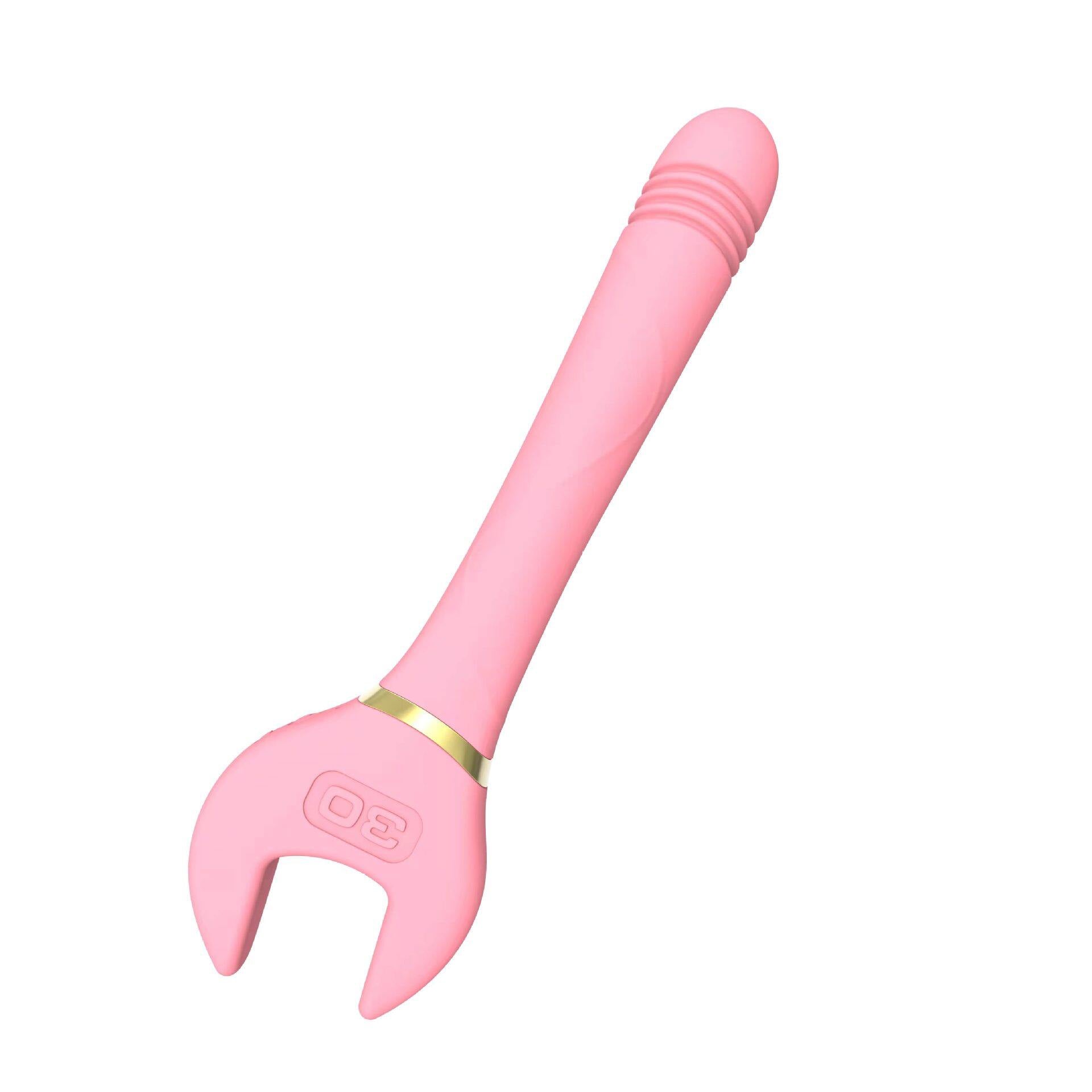 3สีประแจ Vibrators หัวนมผู้หญิง Clitoris กระตุ้นการสั่นสะเทือนความถี่10นวดหญิง Masturbator - buysextoyth