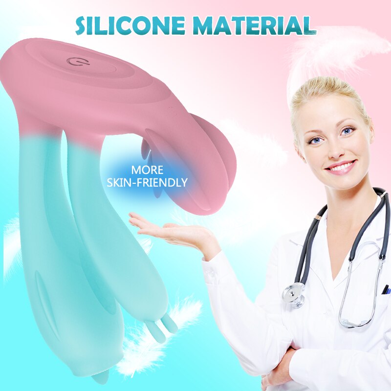 APP ควบคุมผู้หญิง Vibrators ลิ้นเลีย Clitoris Stimulator G Spot Massager Vibrating หญิง Masturbation - buysextoyth