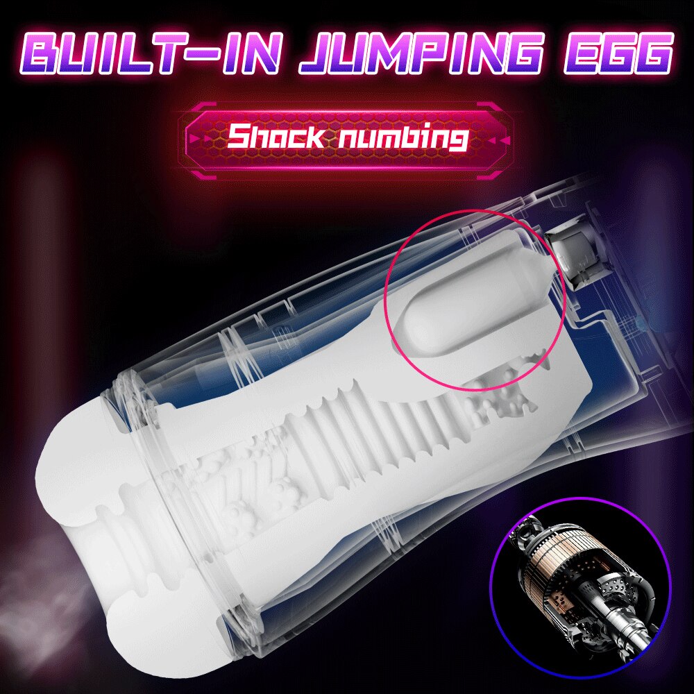 อัตโนมัติ Blowjob Vibrator ดูดจริงช่องคลอดหี Masturbator สำหรับผู้ชาย18ผู้ใหญ่เซ็กซ์ทอยสำหรับชาย - buysextoyth