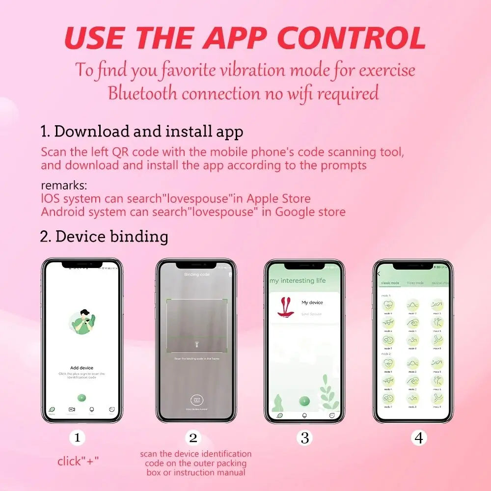 รีโมทแอป Control G Spot Vibrator สำหรับผู้หญิง Clitoris สั่นสะเทือนนวดผู้หญิง Masturbator - buysextoyth