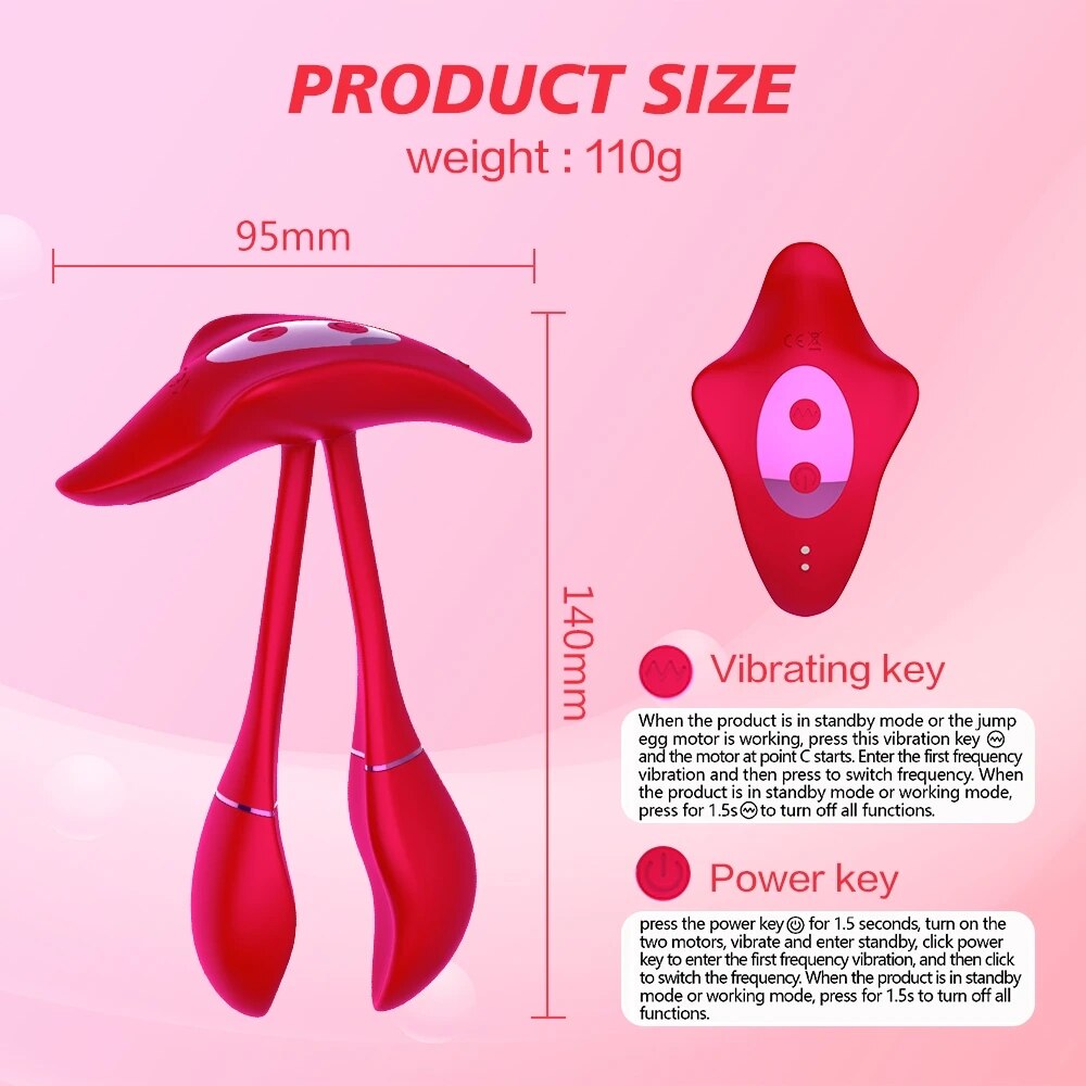 รีโมทแอป Control G Spot Vibrator สำหรับผู้หญิง Clitoris สั่นสะเทือนนวดผู้หญิง Masturbator - buysextoyth