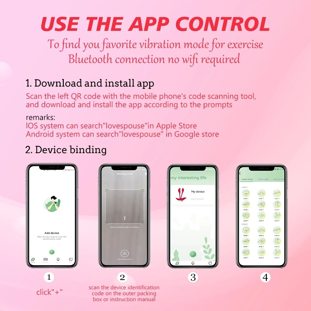 รีโมทแอป Control G Spot Vibrator สำหรับผู้หญิง Clitoris สั่นสะเทือนนวดผู้หญิง Masturbator - buysextoyth
