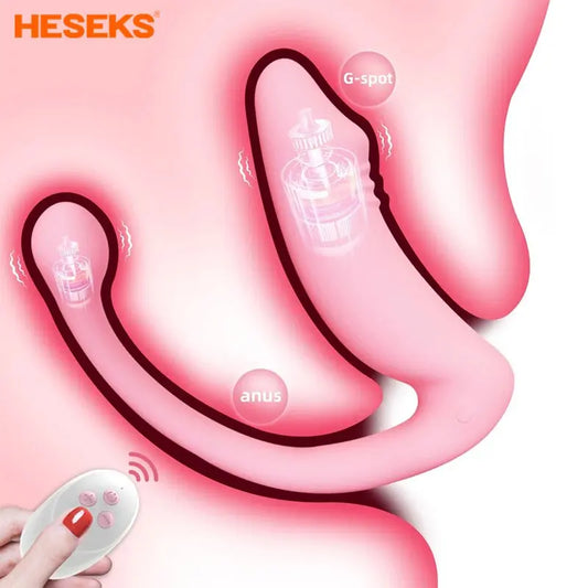 ไข่สั่นผู้หญิงรีโมทคอนโทรล Dildo G Spot Clitoris Stimulator หญิง2-มอเตอร์ Masturbation ทางทวารหนักปลั๊กเซ็กซ์ทอย - buysextoyth
