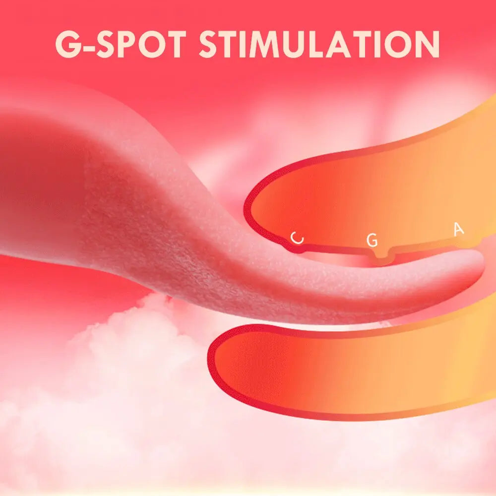 คู่ลิ้นเลียเครื่องอุ่นผู้หญิง G Spot Clitoris ช่องคลอด Anal หัวนมกระตุ้นเซ็กซ์ทอยหญิง Masturbator - buysextoyth