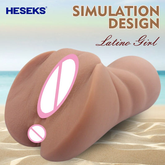 ที่สมจริง Masturbator เซ็กซ์ทอย3D พ็อกเก็ตหีที่สมจริงช่องคลอดเทียม Masturbator สำหรับผู้ชาย18ผู้ใหญ่ของเล่น - buysextoyth