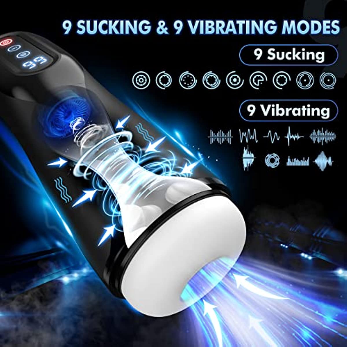 อัตโนมัติชาย Masturbators 9ดูดและการสั่นสะเทือนความร้อนจริงอมควยหี Vaginas ผู้ใหญ่ชายเซ็กซ์ทอยสำหรับชาย18 - buysextoyth