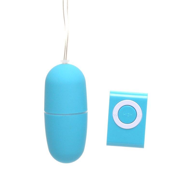 5 Colors Waterproof Portable Wireless  MP3 Vibrators Remote Control Women Vibrating Egg Body Massager Sex Toys for Woman - buysextoyth